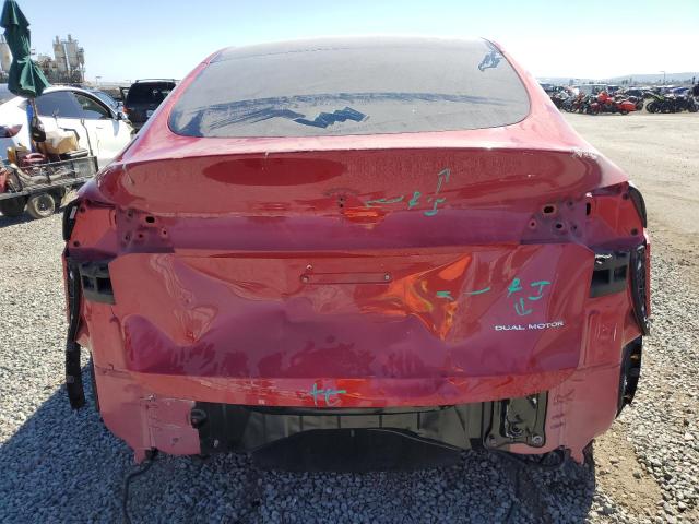 5YJYGDEF5LF000780 - 2020 TESLA MODEL Y RED photo 6