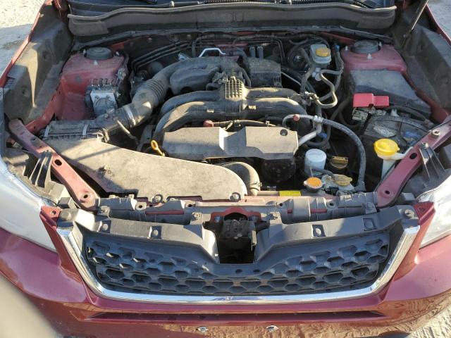 JF2SJADC4FH504319 - 2015 SUBARU FORESTER 2.5I PREMIUM წითელი ფოტო 12