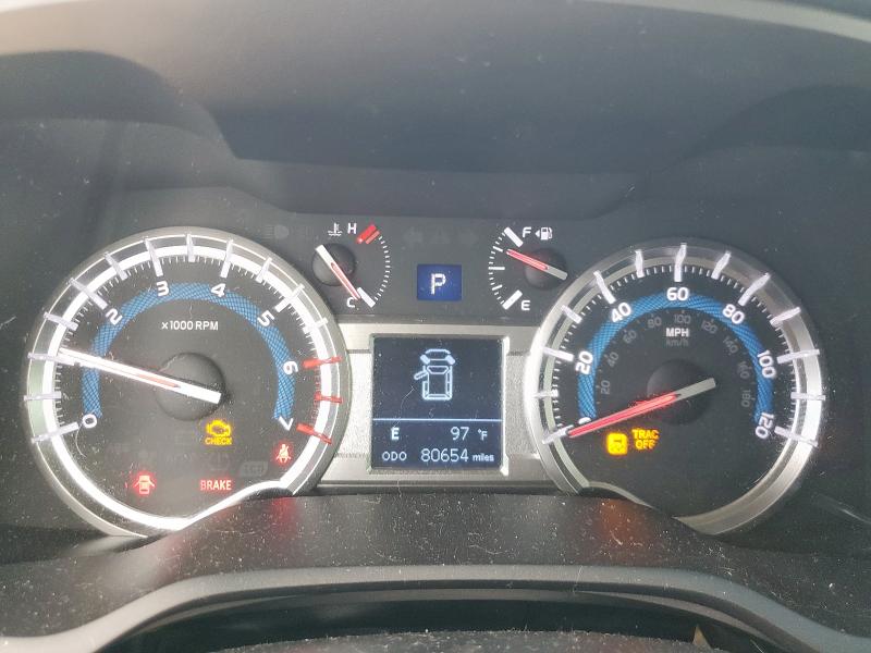 JTEZU5JR2K5202457 - 2019 TOYOTA 4RUNNER SR5 Көк фото 9