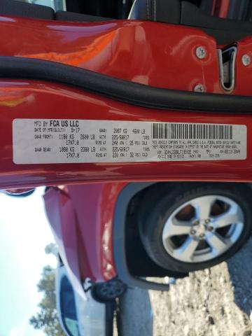 3C4NJDBB8JT195035 - 2018 JEEP COMPASS LATITUDE Qırmızı foto 13