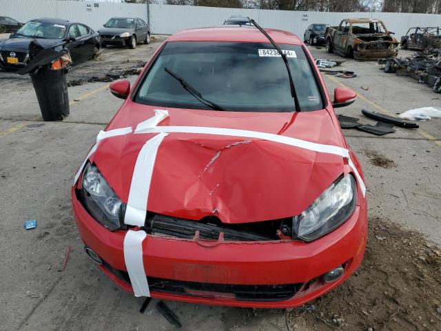 WVWMM7AJ2CW223194 - 2012 VOLKSWAGEN GOLF Կարմիր լուսանկար 5