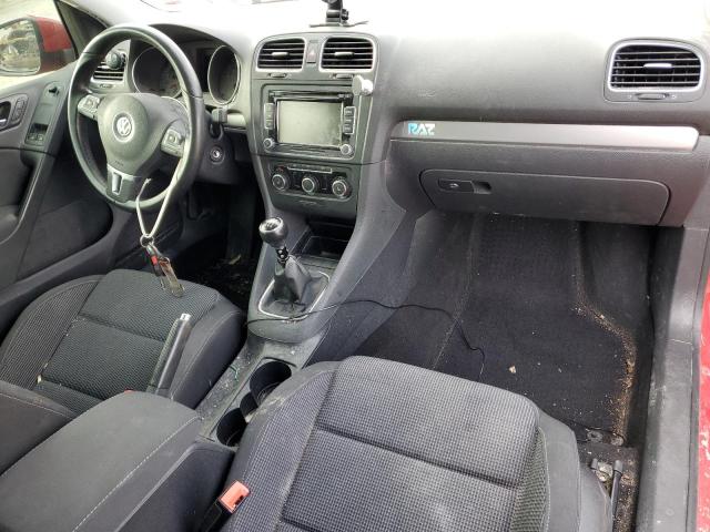 WVWMM7AJ2CW223194 - 2012 VOLKSWAGEN GOLF Կարմիր լուսանկար 8