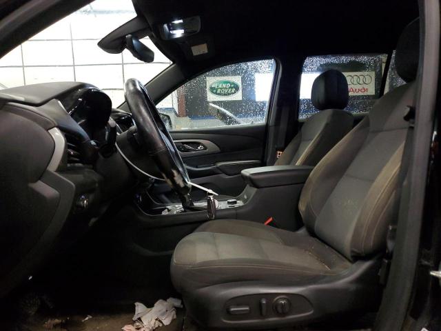 1GNEVGKW4PJ213174 - 2023 CHEVROLET TRAVERSE LT BLACK photo 7