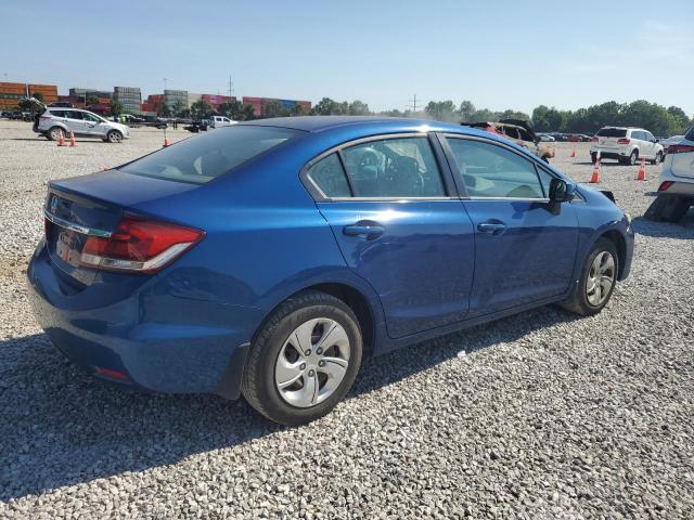 19XFB2F5XDE082819 - 2013 HONDA CIVIC LX BLUE photo 3
