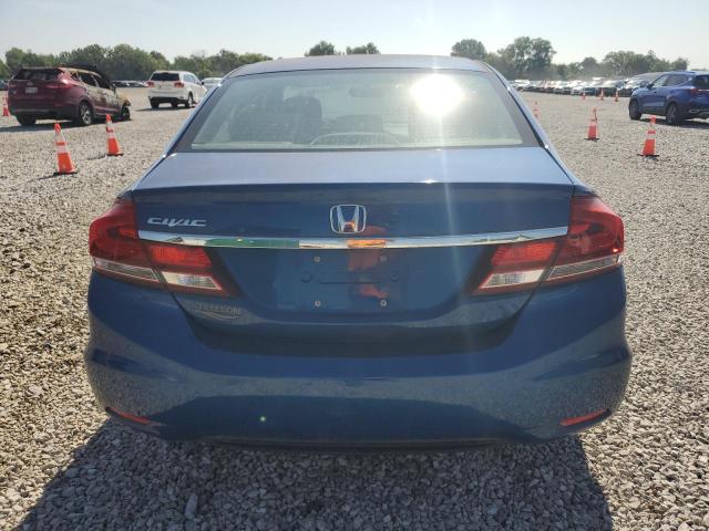 19XFB2F5XDE082819 - 2013 HONDA CIVIC LX BLUE photo 6
