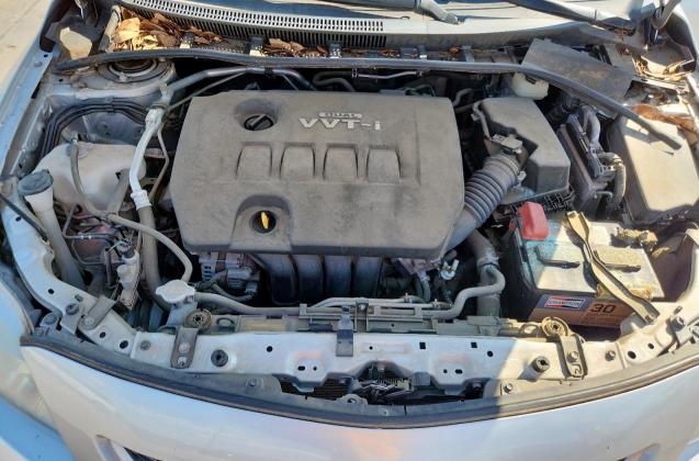 JTDBL40E29J031759 - 2009 TOYOTA COROLLA LE BASE SILVER photo 11