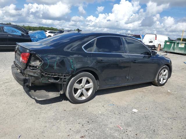 1VWBH7A3XDC031602 - 2013 VOLKSWAGEN PASSAT SE BLACK photo 3