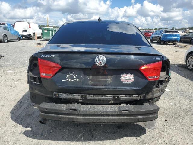 1VWBH7A3XDC031602 - 2013 VOLKSWAGEN PASSAT SE BLACK photo 6