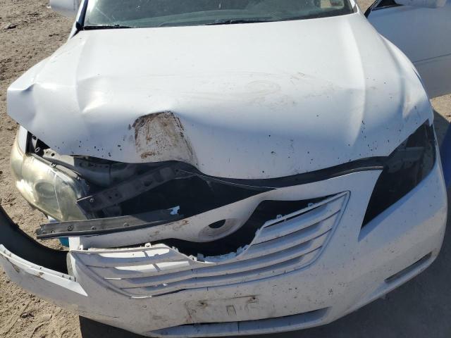 4T1BE46K27U631325 - 2007 TOYOTA CAMRY CE WHITE photo 11