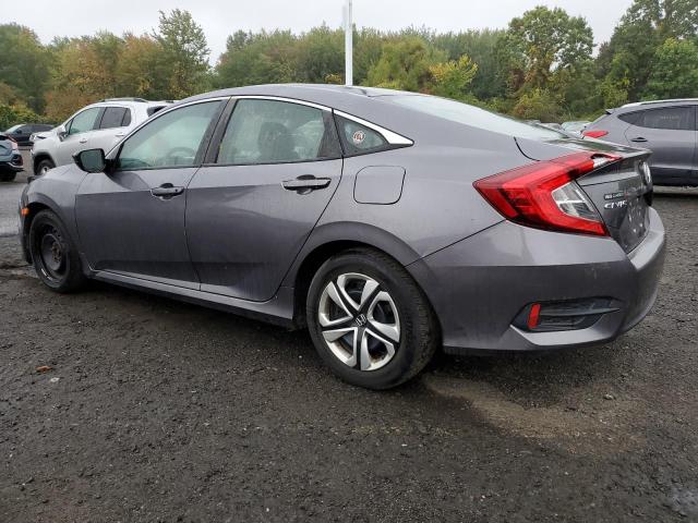 19XFC2F59JE202053 - 2018 HOND CIVIC LX GRAY photo 2