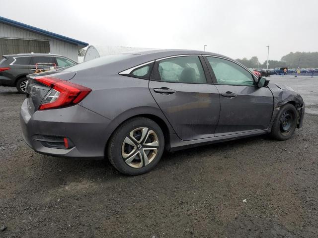 19XFC2F59JE202053 - 2018 HOND CIVIC LX GRAY photo 3