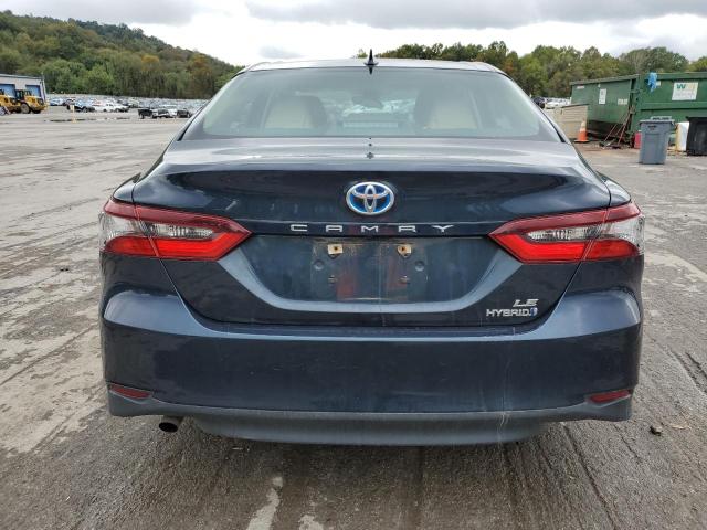 4T1C31AK7MU030004 - 2021 TOYOTA CAMRY LE BLUE photo 6