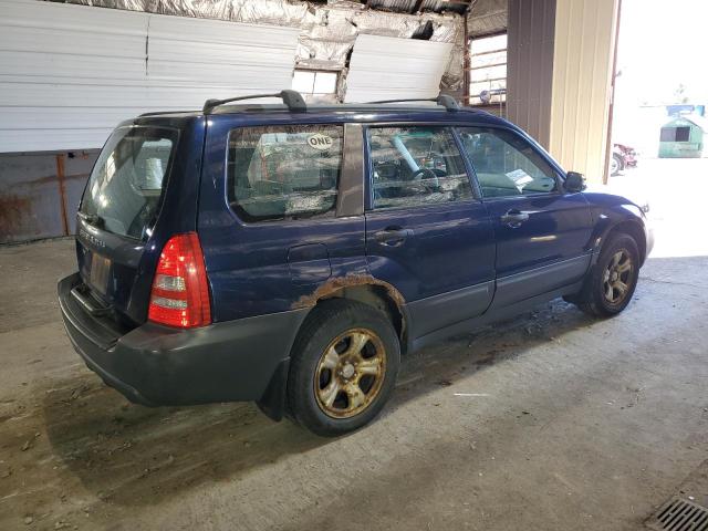 JF1SG63675H745852 - 2005 SUBARU FORESTER 2.5X 蓝色 照片 3