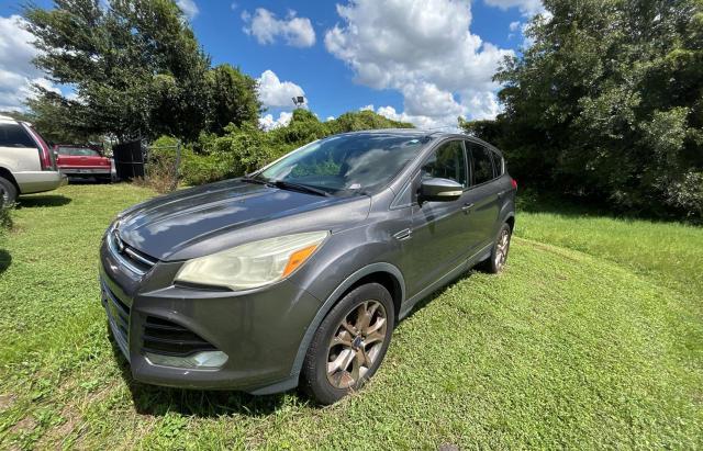 1FMCU0HX8DUD49128 - 2013 FORD ESCAPE SEL GRAY photo 2