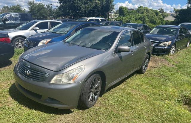 JNKBV61F98M266488 - 2008 INFINITI G35 GRAY photo 2