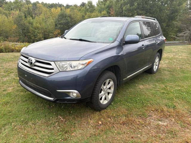 5TDBK3EH3DS238754 - 2013 TOYOTA HIGHLANDER BASE Mavi fotoğraf 2