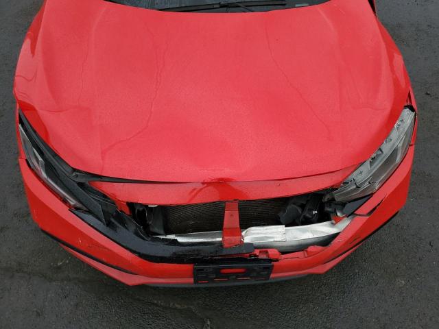 2HGFC2F80MH504299 - 2021 HOND CIVIC SPORT წითელი ფოტო 12
