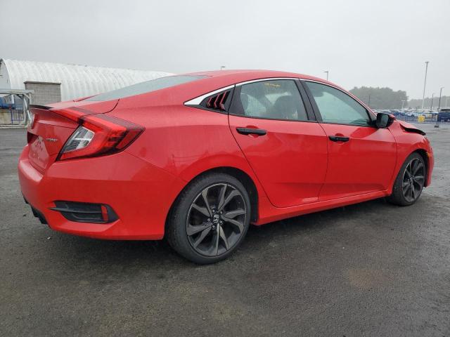2HGFC2F80MH504299 - 2021 HOND CIVIC SPORT წითელი ფოტო 3