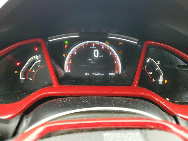 2HGFC2F80MH504299 - 2021 HOND CIVIC SPORT წითელი ფოტო 9