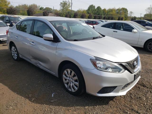 3N1AB7AP0KY376552 - 2019 NISSAN SENTRA S SILVER photo 4