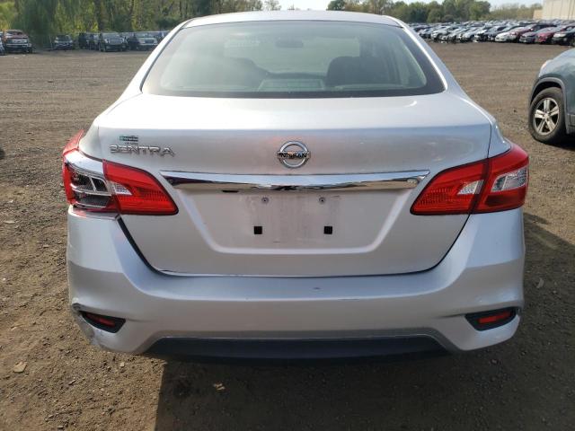 3N1AB7AP0KY376552 - 2019 NISSAN SENTRA S SILVER photo 6
