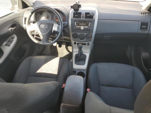 2T1BU4EEXAC476868 - 2010 TOYOTA COROLLA BASE SILVER photo 8