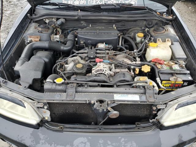 JF1SF65611H730807 - 2001 SUBARU FORESTER S BLACK photo 11