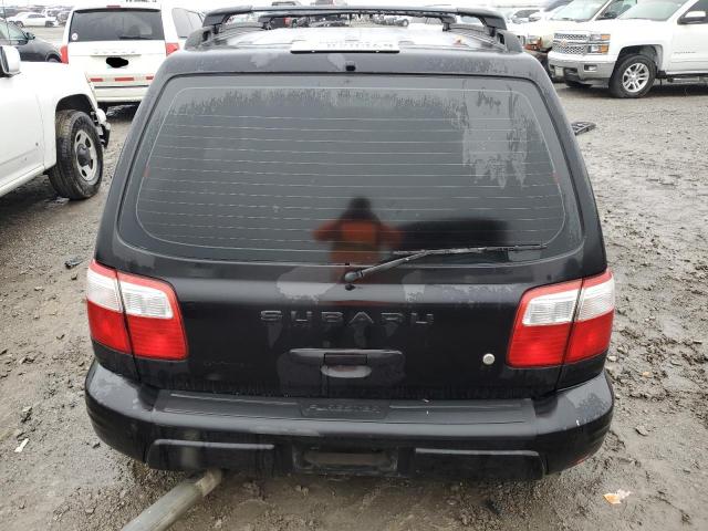 JF1SF65611H730807 - 2001 SUBARU FORESTER S BLACK photo 6