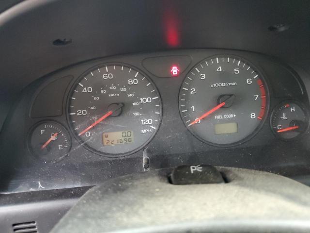 JF1SF65611H730807 - 2001 SUBARU FORESTER S BLACK photo 9