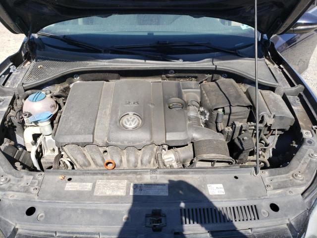 1VWBP7A39CC096166 - 2012 VOLKSWAGEN PASSAT SE BLUE photo 11