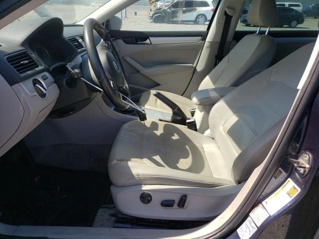 1VWBP7A39CC096166 - 2012 VOLKSWAGEN PASSAT SE BLUE photo 7