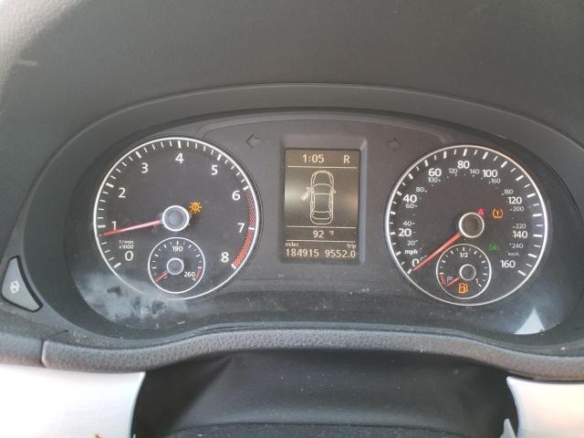 1VWBP7A39CC096166 - 2012 VOLKSWAGEN PASSAT SE BLUE photo 9