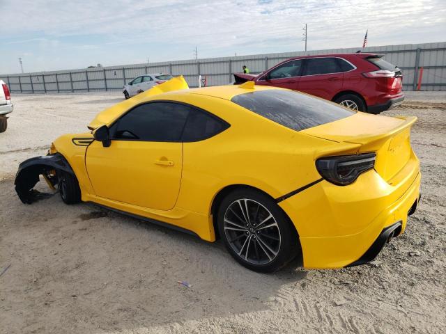 JF1ZNAA17F8706873 - 2015 TOYOTA SCION FR-S YELLOW photo 2