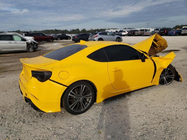 JF1ZNAA17F8706873 - 2015 TOYOTA SCION FR-S YELLOW photo 3