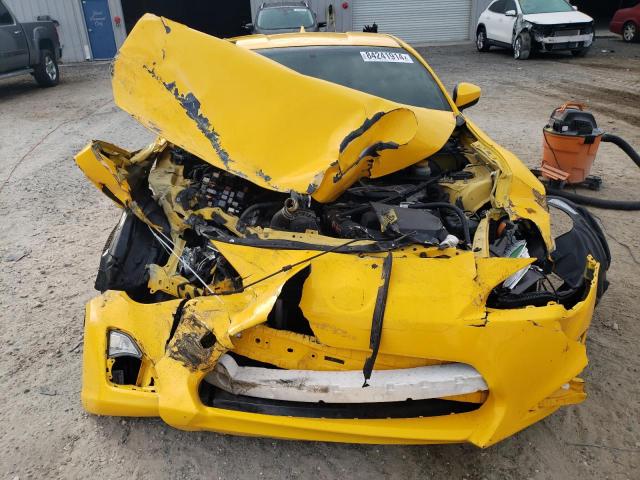 JF1ZNAA17F8706873 - 2015 TOYOTA SCION FR-S YELLOW photo 5