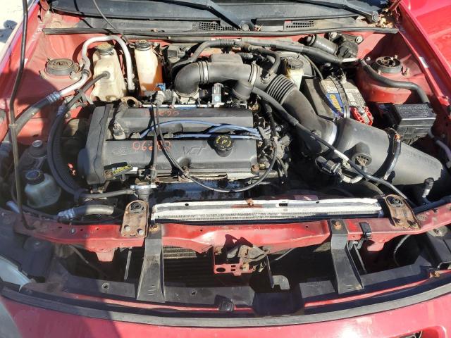 3FAFP113X3R165021 - 2003 FORD ESCORT ZX2 RED photo 11