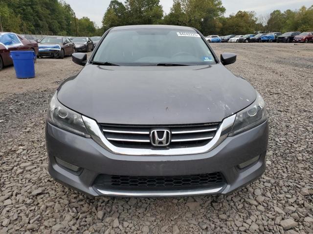 1HGCR2F55EA101863 - 2014 HONDA ACCORD SPORT GRAY photo 5