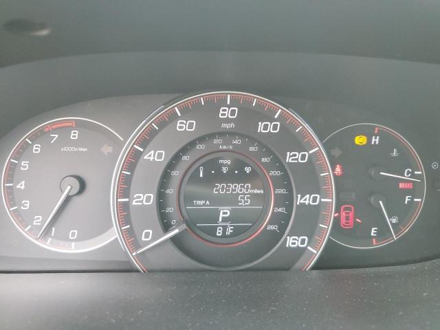 1HGCR2F55EA101863 - 2014 HONDA ACCORD SPORT GRAY photo 9