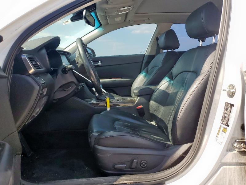 5XXGU4L35JG225515 - 2018 KIA OPTIMA EX WHITE photo 7