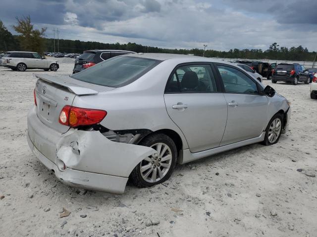 1NXBU4EE1AZ247901 - 2010 TOYOTA COROLLA BASE ვერცხლისფერი ფოტო 3