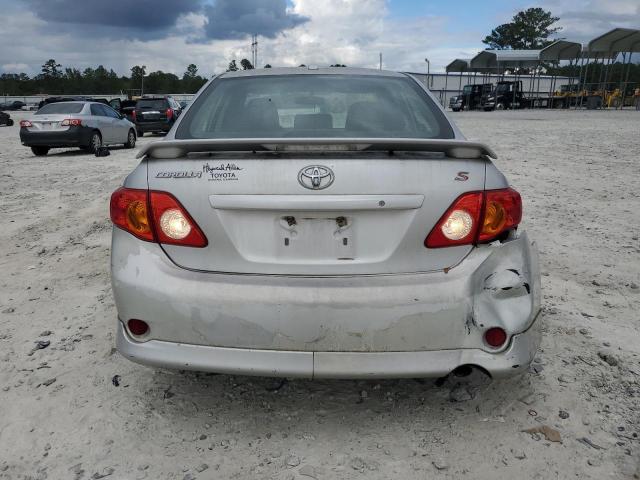 1NXBU4EE1AZ247901 - 2010 TOYOTA COROLLA BASE ვერცხლისფერი ფოტო 6