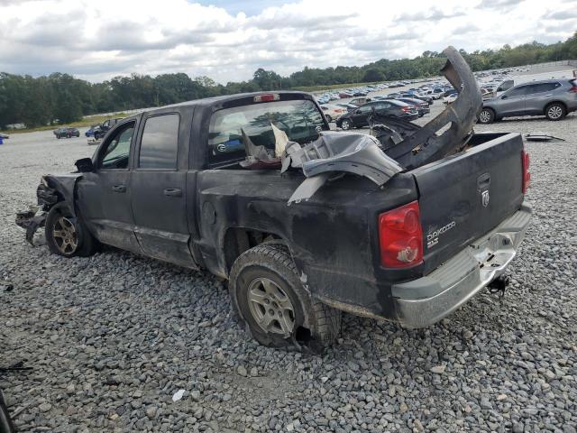 1D7HE48K05S242807 - 2005 DODGE DAKOTA QUAD SLT BLACK photo 2