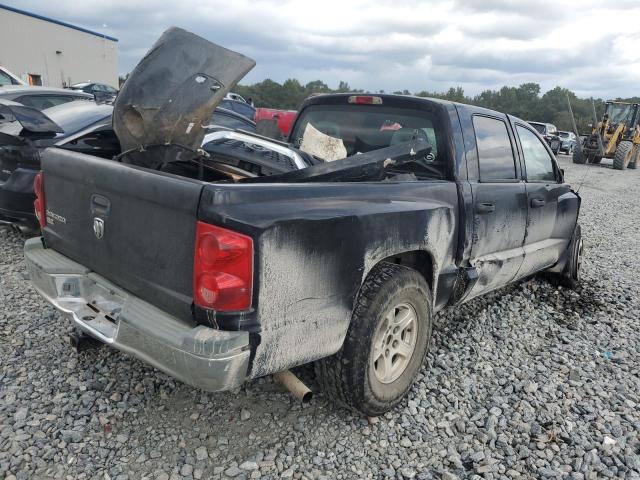 1D7HE48K05S242807 - 2005 DODGE DAKOTA QUAD SLT BLACK photo 3