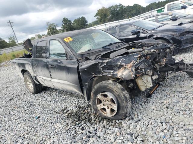 1D7HE48K05S242807 - 2005 DODGE DAKOTA QUAD SLT BLACK photo 4
