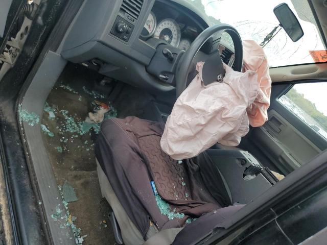 1D7HE48K05S242807 - 2005 DODGE DAKOTA QUAD SLT BLACK photo 8