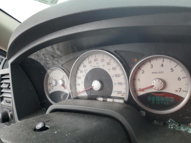 1D7HE48K05S242807 - 2005 DODGE DAKOTA QUAD SLT BLACK photo 9