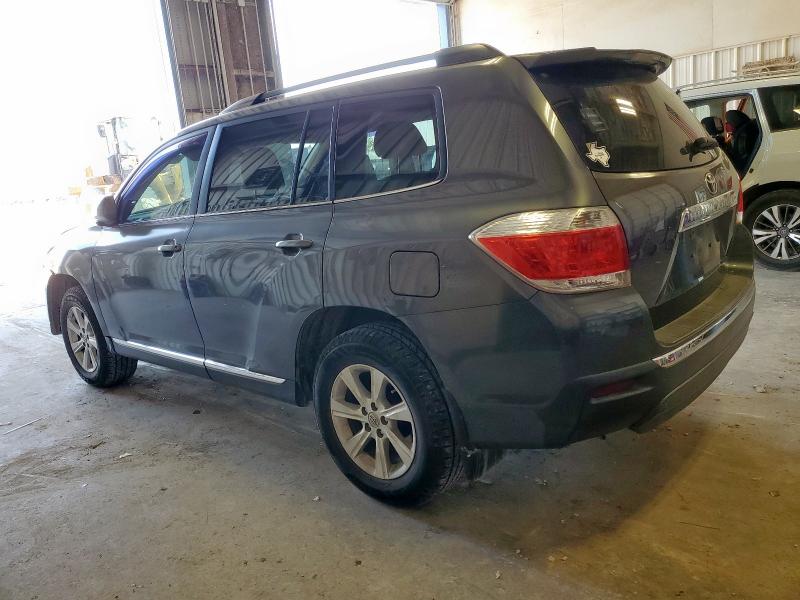 5TDZK3EH2BS035544 - 2011 TOYOTA HIGHLANDER BASE Gris foto 2