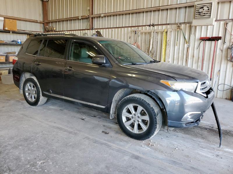5TDZK3EH2BS035544 - 2011 TOYOTA HIGHLANDER BASE Gris foto 4