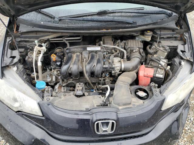 JHMGK5H51GS013472 - 2016 HONDA FIT LX GRAY photo 11