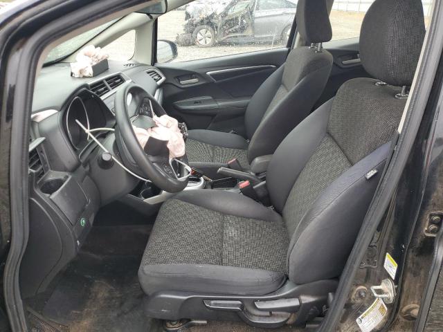 JHMGK5H51GS013472 - 2016 HONDA FIT LX GRAY photo 7